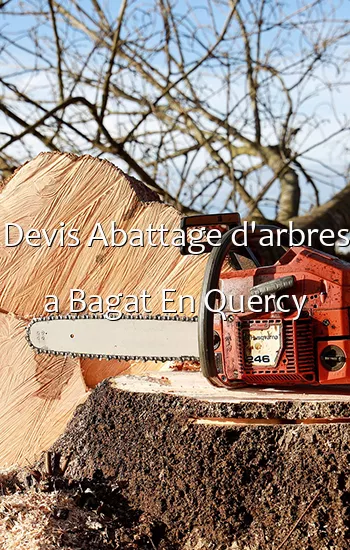 Devis Abattage d'arbres a Bagat En Quercy