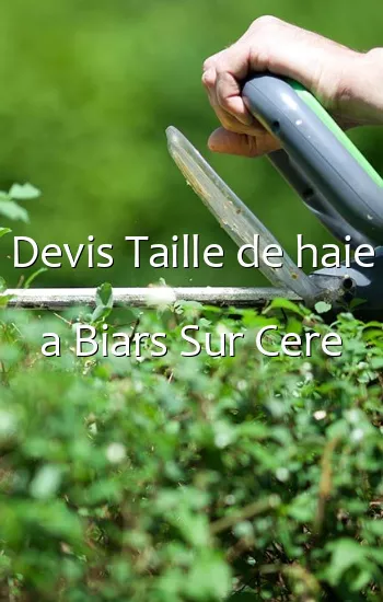 Devis Taille de haie a Biars Sur Cere
