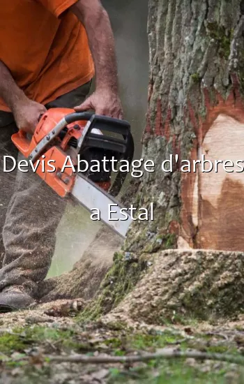 Devis Abattage d'arbres a Estal