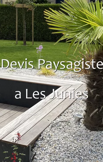 Devis Paysagiste a Les Junies