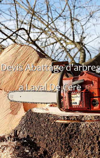 Devis Abattage d'arbres a Laval De Cere