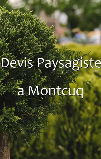 Devis Paysagiste a Montcuq