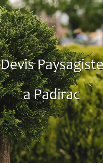 Devis Paysagiste a Padirac