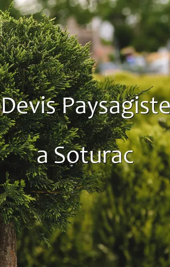 Devis Paysagiste a Soturac